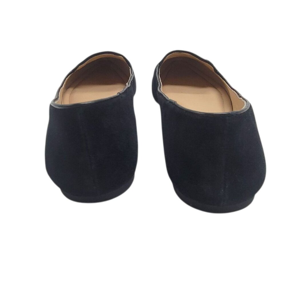 Vince Camuto Black Suede Womens Slip-On Loafers Shoes Size 9.5M VV Ramore - Picture 9 of 14